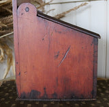 Candle or Saltbox Mid-19th Century Pumpkin Pine