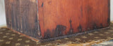 Candle or Saltbox Mid-19th Century Pumpkin Pine