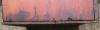 Candle or Saltbox Mid-19th Century Pumpkin Pine