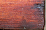 Candle or Saltbox Mid-19th Century Pumpkin Pine