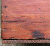 Candle or Saltbox Mid-19th Century Pumpkin Pine