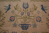 Sampler with Birds House and Trees Large Size