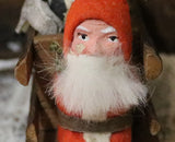 German Santa in Sleigh Full of Toys