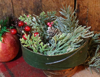 Small Open Pantry Box Green Paint