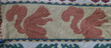 Autumn Jacquard Throw Squirrel Leaves Acorns