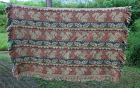 Autumn Jacquard Throw Squirrel Leaves Acorns