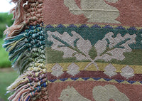 Autumn Jacquard Throw Squirrel Leaves Acorns