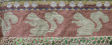 Autumn Jacquard Throw Squirrel Leaves Acorns