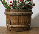 Diminutive Staved Bucket filled with Holiday Suprises