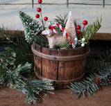 Diminutive Staved Bucket filled with Holiday Suprises