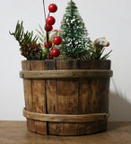 Diminutive Staved Bucket filled with Holiday Suprises