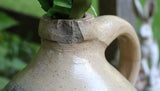 19th Century Stoneware Floral Slip Decorated Jug Burger Bros & Co