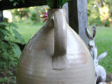 19th Century Stoneware Floral Slip Decorated Jug Burger Bros & Co