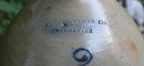 19th Century Stoneware Floral Slip Decorated Jug Burger Bros & Co