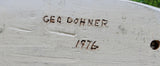 1976 PA Folk Art Swan Decoy – Signed Geo Dohner (Stick-Neck Tundra)