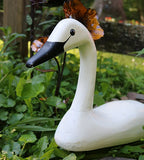 1976 PA Folk Art Swan Decoy – Signed Geo Dohner (Stick-Neck Tundra)