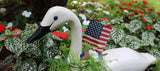 1976 PA Folk Art Swan Decoy – Signed Geo Dohner (Stick-Neck Tundra)