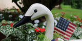 1976 PA Folk Art Swan Decoy – Signed Geo Dohner (Stick-Neck Tundra)