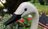 1976 PA Folk Art Swan Decoy – Signed Geo Dohner (Stick-Neck Tundra)