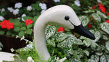 1976 PA Folk Art Swan Decoy – Signed Geo Dohner (Stick-Neck Tundra)