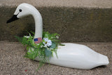 1976 PA Folk Art Swan Decoy – Signed Geo Dohner (Stick-Neck Tundra)