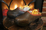 Exceptional Childs Swedish Clogs Tooled Leather