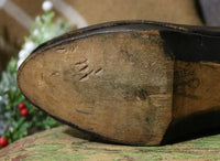 Exceptional Childs Swedish Clogs Tooled Leather