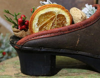 Exceptional Childs Swedish Clogs Tooled Leather