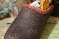 Exceptional Childs Swedish Clogs Tooled Leather