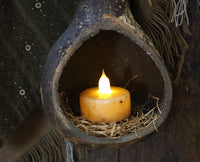 Long Handled Dipper Gourds Lit Autumn Flowers