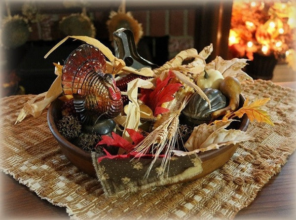 Stoneware Baking Dish Wax Turkey Thanksgiving Gathering