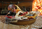 Stoneware Baking Dish Wax Turkey Thanksgiving Gathering