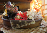 Stoneware Baking Dish Wax Turkey Thanksgiving Gathering