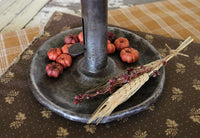 Tin Push Up Candleholder Autumn with Heart