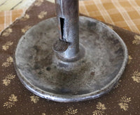 Tin Push Up Candleholder Autumn with Heart