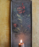 Wall Sconce Paint Decorated