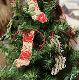 Early Document Box Book and Decorated Tree