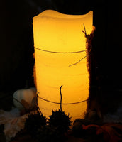 Carved German Breadboard and Turkey Candle Gathering