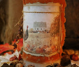 Carved German Breadboard and Turkey Candle Gathering