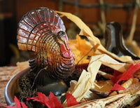 Stoneware Baking Dish Wax Turkey Thanksgiving Gathering