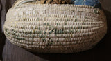 Wall Half Basket in Paint 19th Century