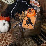 Early 19th Century Mortised Box Halloween Witch