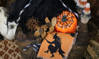 Early 19th Century Mortised Box Halloween Witch