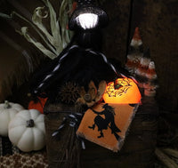 Early 19th Century Mortised Box Halloween Witch