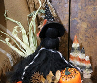 Early 19th Century Mortised Box Halloween Witch