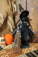 Early 19th Century Mortised Box Halloween Witch