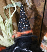 Early 19th Century Mortised Box Halloween Witch