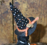 Early 19th Century Mortised Box Halloween Witch