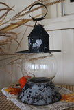 Halloween Lantern Onion Glass Globe Enchanting