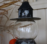 Halloween Lantern Onion Glass Globe Enchanting
